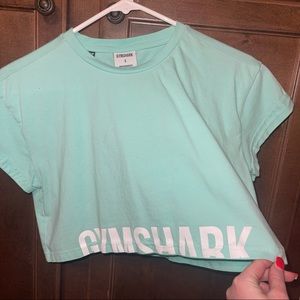 GymShark Cropped Mint Top